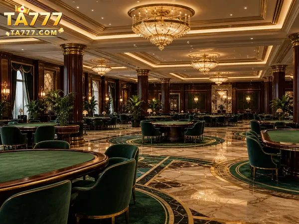 Full poker table session at TA777